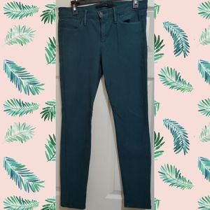 👖Joe's Teal Skinny Ankle Jeans